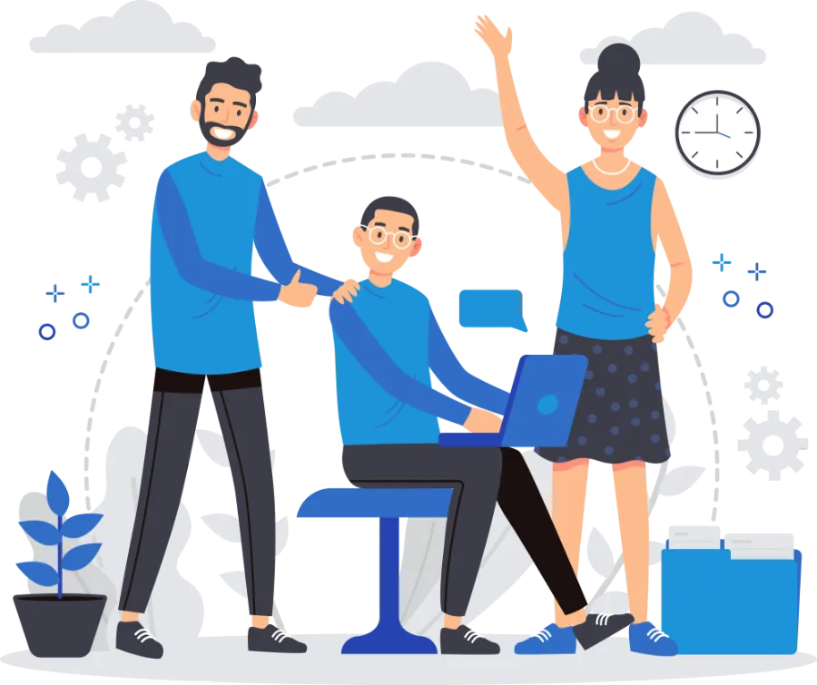 The Warranty Wizards team at work